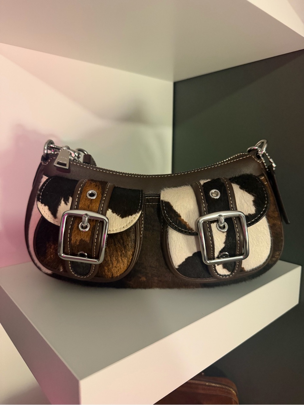 Coach Ashton crossbody/ shoulder bag in 2025 Cow print